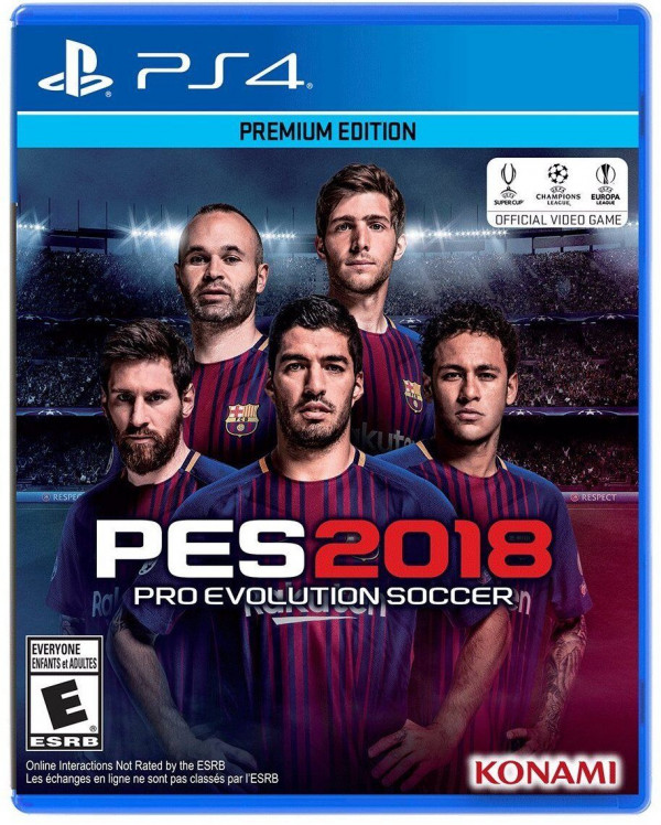 JEU PS4 PES 2018