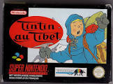 JEU SUPER NINTENDO TINTIN AU TIBET SANS BOITE