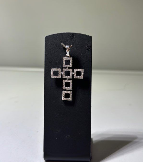 CROIX OR BLANC 18K 2.94GR