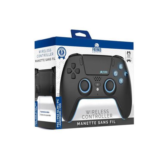 MANETTE BLUETOOTH PS5 LED - NOIRE NEUVE 151000C reconditionné