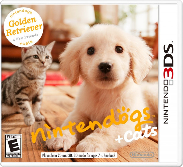 NINTENDOGS GOLDEN RETRIEVER 3DS reconditionné