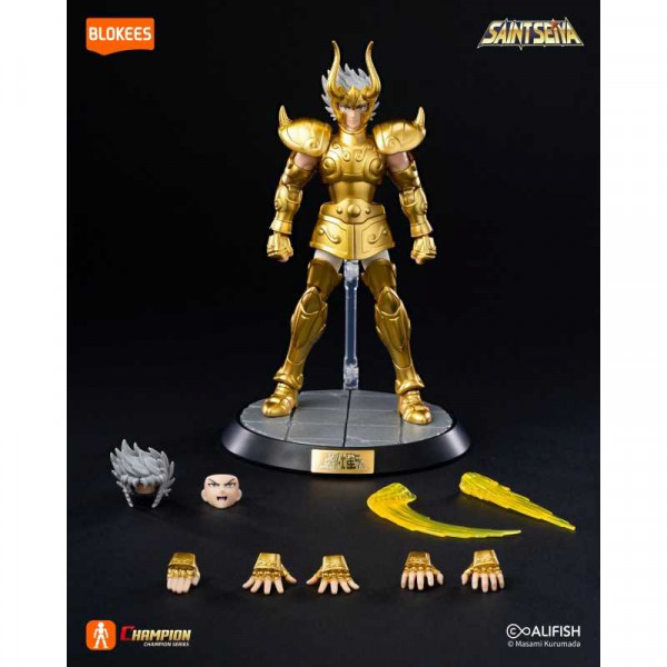 SAINT SEIYA BLOKEES CHAMPION CLASS CAPRICORN SHURA NEUF BLK75011 reconditionné