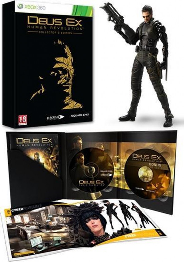 DEUS EX HUMAN REVOLUTION XBOX 360 COLLECTOR'S EDITION reconditionné