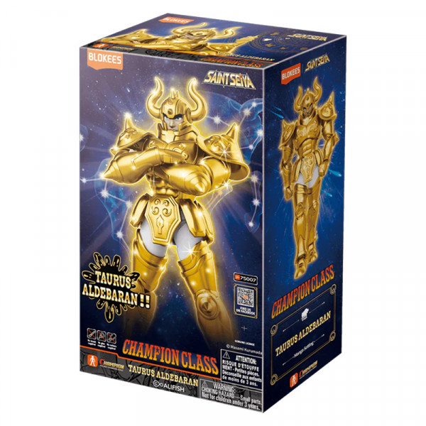 SAINT SEIYA BLOKEES CHAMPION CLASS TAURUS ALDEBARAN BLK75007 NEUF reconditionné