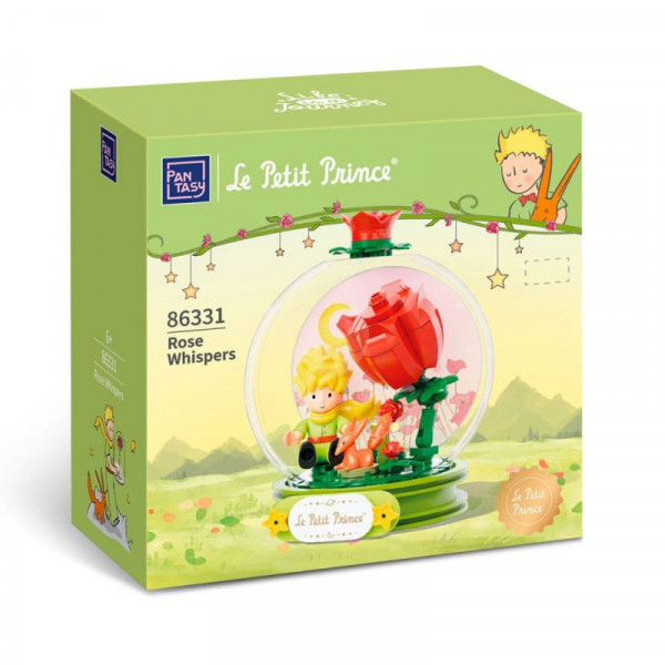 LE PETIT PRINCE PANTASY ROSE WHISPERS 12CM PTY86331 NEUF reconditionné