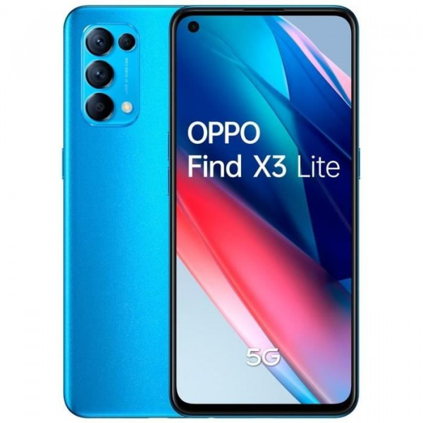 OPPO FIND X3 LITE 5G BLEU 128GO reconditionné