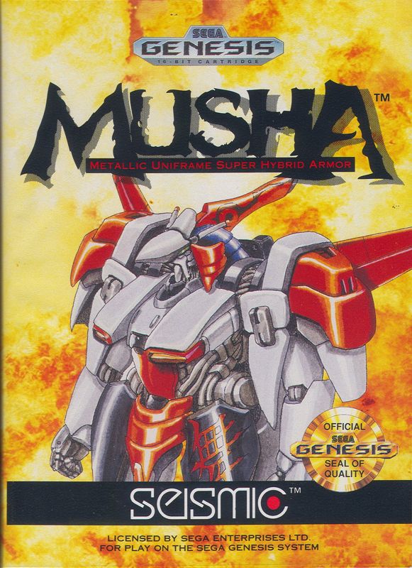 MUSHA SEGA GENESIS reconditionné