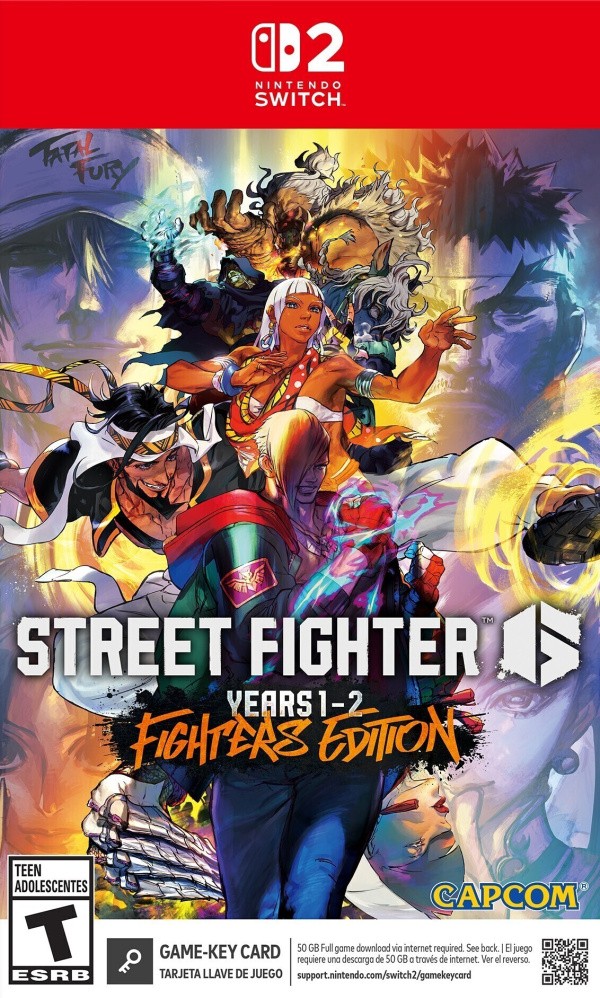 STREET FIGHTER 6 YEARS 1-2 FIGHTER EDITION SWITCH 2 reconditionné