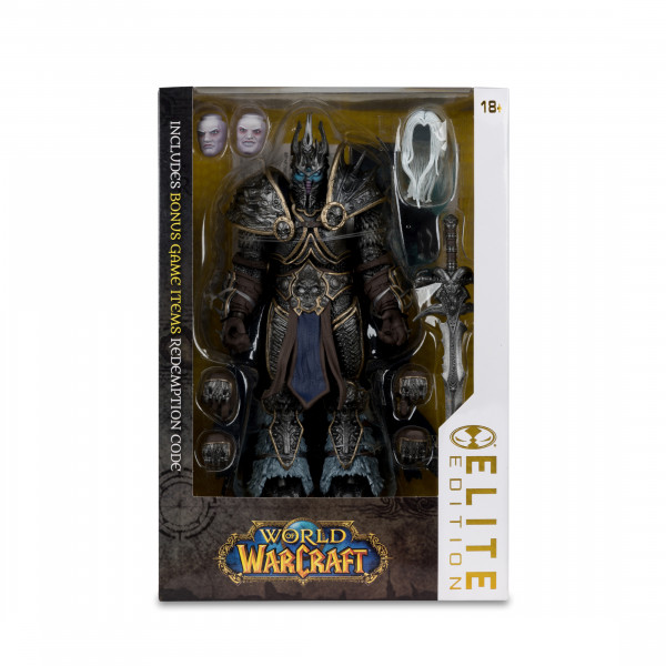 MCFARLANE ELITE EDITION 7IN - WORLD OF WARCRAFT - LICH KING 613376 reconditionné