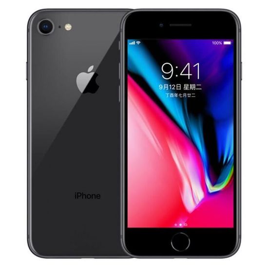 IPHONE 8 NOIR 256GO reconditionné
