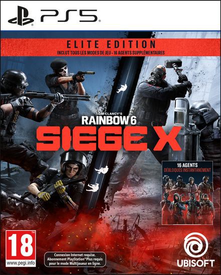 RAINBOW SIX SIEGE X ELITE EDITION PS5 reconditionné