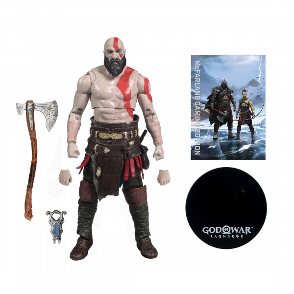 GAMING EDITION - FIGURINE KRATOS - GOD OF WAR RAGNAROK ? 18 CM 613448 reconditionné