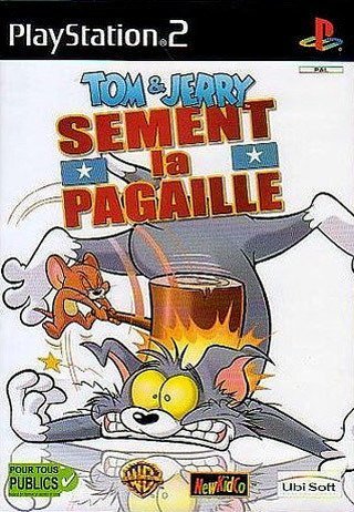 TOM & JERRY SEMENT LA PAGAILLE PS2 reconditionné