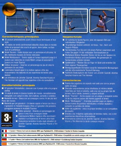 PERFECT ACE: PRO TOURNAMENT TENNIS PS2 reconditionné