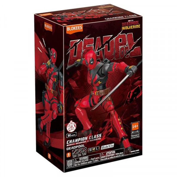 MARVEL HEROS BLOKEES CHAMPION CLASS 04 DEADPOOL BLK81116 reconditionné