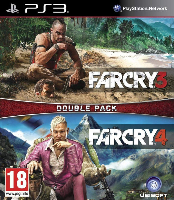 COMPILATION FAR CRY 3 + FAR CRY 4 PS3 reconditionné