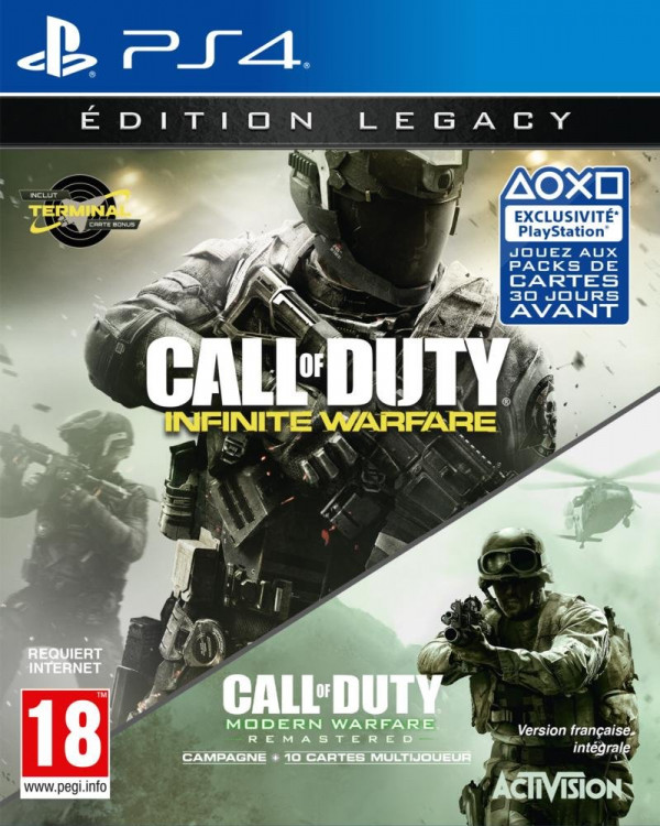 CALL OF DUTY : INFINITE WARFARE LEGACY EDITION PS4 reconditionné