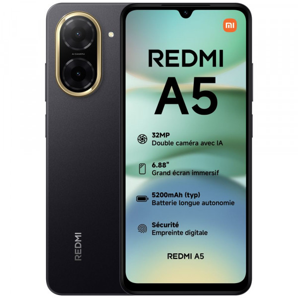XIAOMI REDMI A5 64GO DUAL reconditionné
