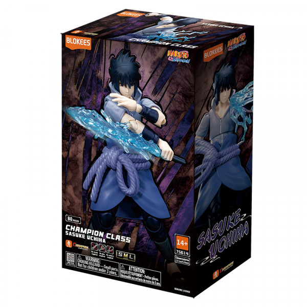 NARUTO BLOKEES SHIPPUDEN CLASSIC CLASS 04 SASUKE UCHIHA BLK75614 reconditionné
