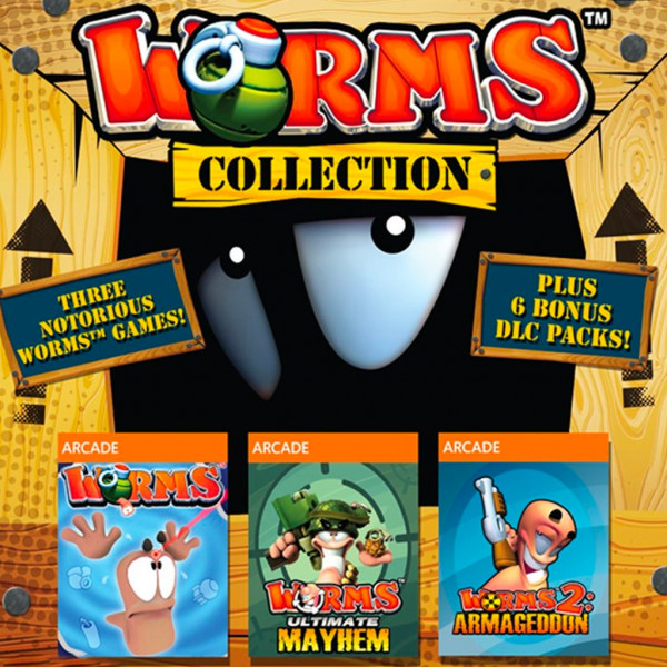 WORMS COLLECTION PS3 reconditionné