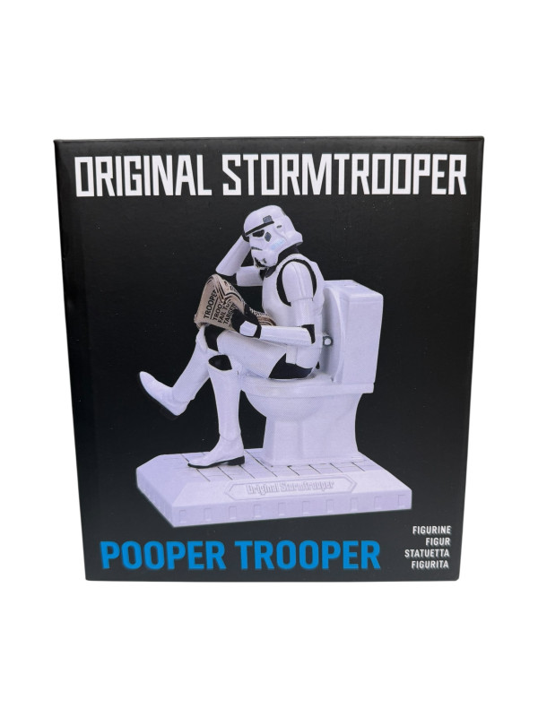 STORMTROOPER STATUE POOPER TROOPER 14CM B6946A25 reconditionné