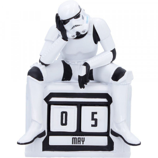 STORMTROOPER CALENDRIER PERPETUEL WHAT A DAY 14CM B7363A26 reconditionné