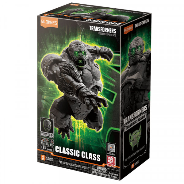 TRANSFORMERS BLOKEES CLASSIC CLASS 04 OPTIMUS PRIMAL BEAST RISE OF THE BEASTS BLK71144 reconditionné