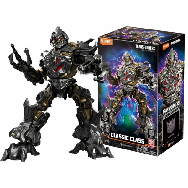 TRANSFORMERS BLOKEES CLASSIC CLASS 10 MEGATRON TRANSFORMERS 2007 BLK71158 reconditionné