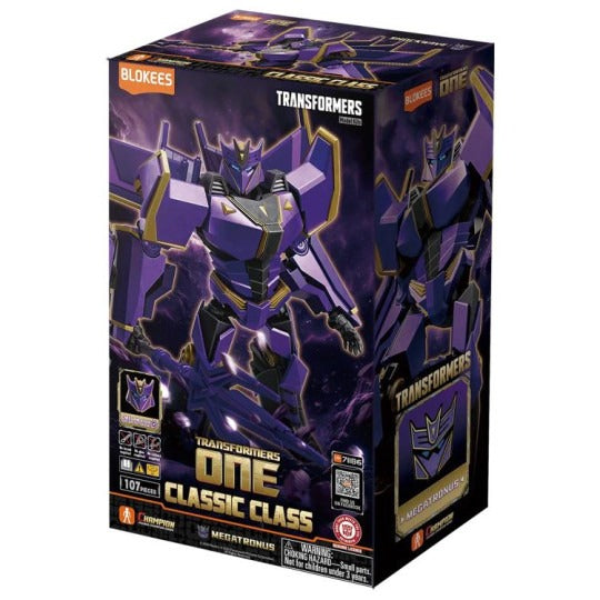TRANSFORMERS BLOKEES CLASSIC CLASS 20 MOVIE 8 MEGATRONUS BLK71186 reconditionné