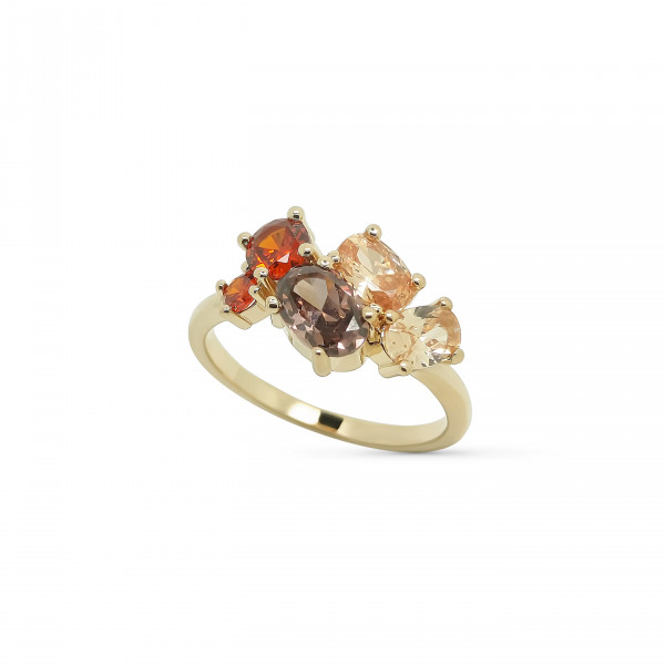 BAGUE PLAQUE OR 61G10256M reconditionné