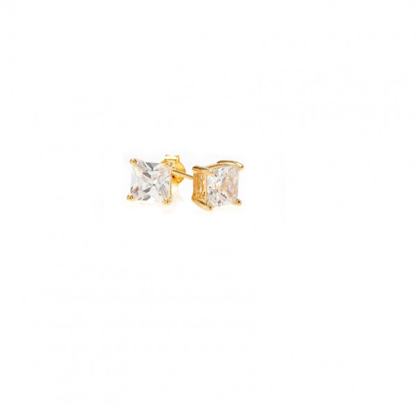 BOUCLES D'OREILLES PLAQUE OR 63044S reconditionné