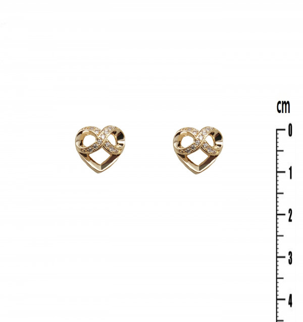 BOUCLES D OREILLES PLAQUE OR 63G4399 reconditionné