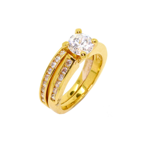 BAGUE PLAQUE OR 6170525 reconditionné